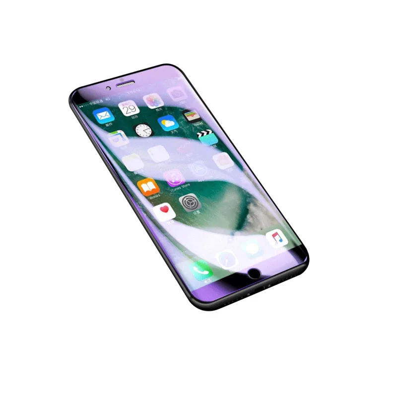 Для IPhone X 6 6s 7 8 Plus XR XS Max полное покрытие защита экрана силиконовая ТПУ пленка
