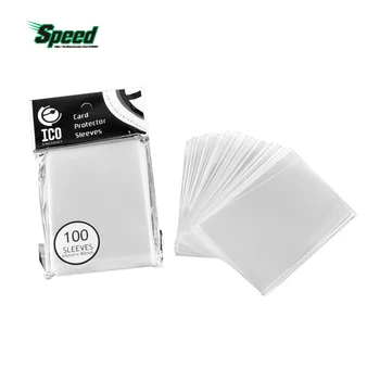 

5Pack/lot 65*90mm Card Protector Magic Killers of Three Kingdom Football Star Card Transparent Unsealed Game Sleeves Board Cards