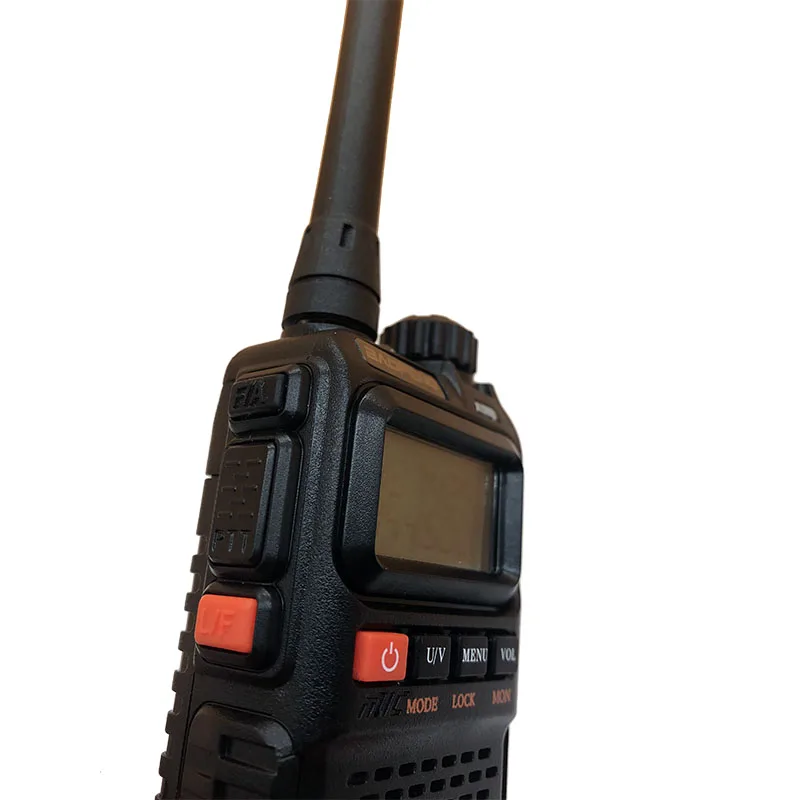 Портативная мини рация Baofeng UV 3R + Plus портативная UHF VHF двухсторонняя радиосвязь