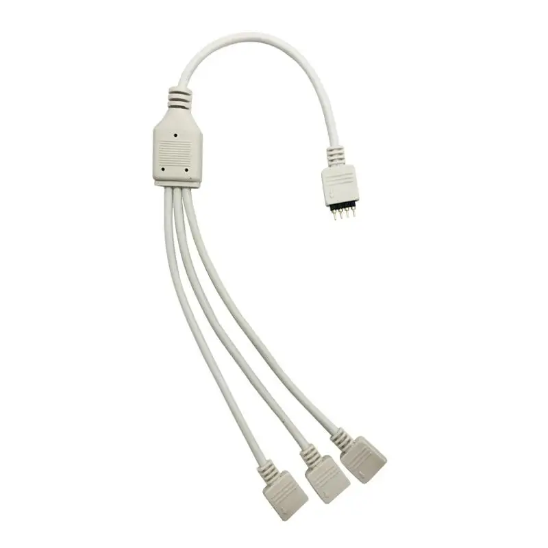 

4Pin Extension Wire Cable Cord Connector RGB 5050 3528 LED Strip Connecotr wire for 5050 3528 RGB LED Strip Light 0.3m