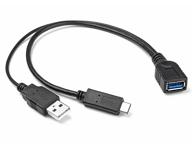 USB C USB 3.1 Type C Male Connector to A Female OTG Data