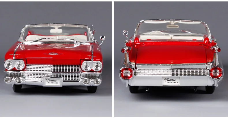 Maisto 1:18 1959 Cadillac ELDORADO BIARRITZ литая модель автомобиля игрушка новая в коробке 500K старый автомобиль 36813