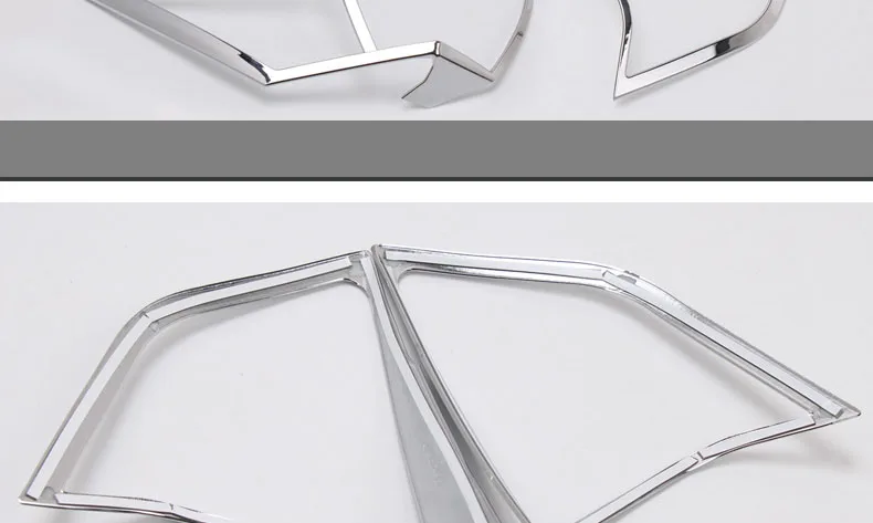 For Nissan X-Trail T32 2014 to 2016 Rear light cover Tail lamp Trim XTrail X Trail ABS Chrome Decoration Car-Styling Accessories