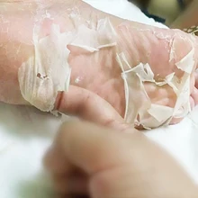 2 шт.(1 пара) отшелушивающая маска для ног волшебная кожа пилинг омертвевшая кожа маска для ног носки для педикюра крем