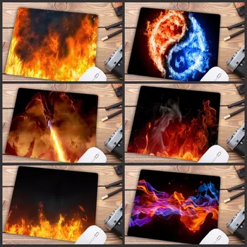 

Mairuige Fashion Fire Pattern Printing Mousepad Rubber Rectangle Computer Notebook Mice Mat Gamer Speed Mouse Pad 220*180*2MM