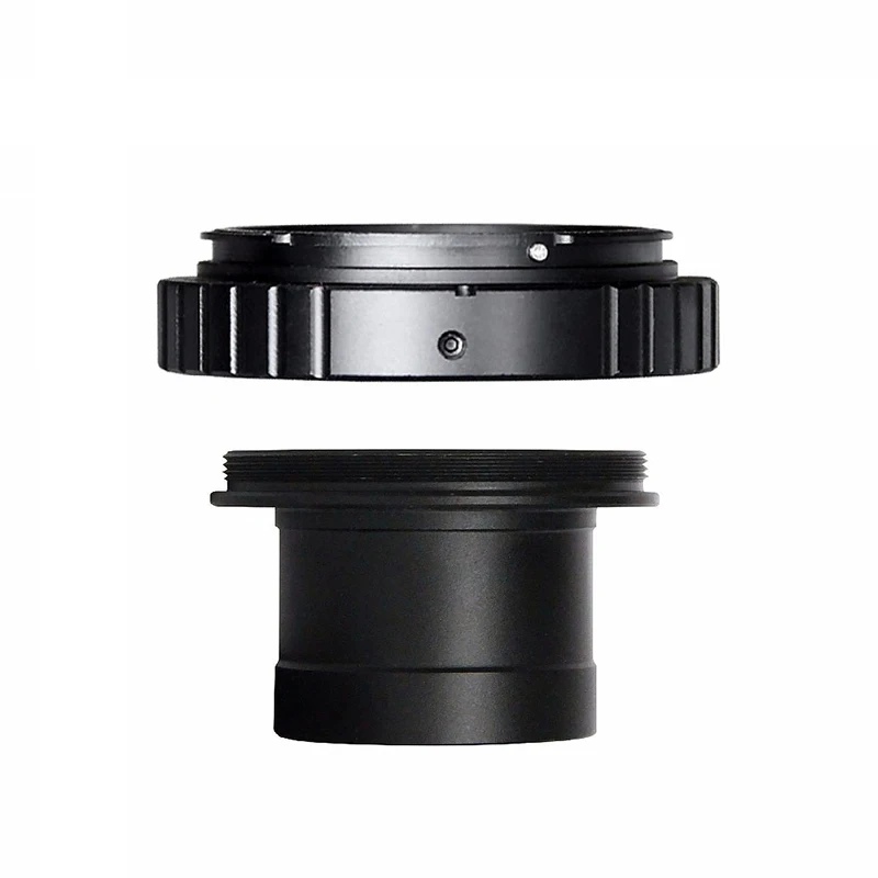 

1.25" T-mount Metal Telescope Adapter M42x0.75 and Brand SLR/DSLR Cameras T-ring Professional Astronomical Telescope Photography