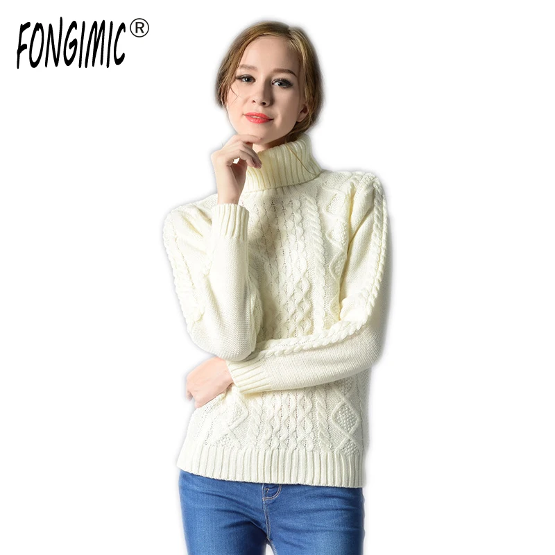 FONGIMIC Women Sweaters Autumn Winter Casual Comfortable