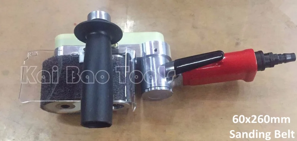 

Pneumatic Air Belt Sander for 60*260mm Sanding Belt Air Tube Sanding Tools Grinding Machine (RMB-1C)