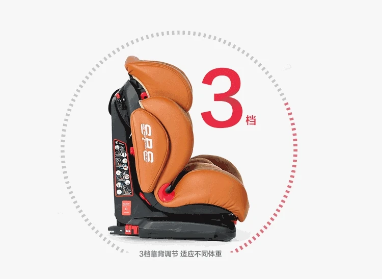 Детское безопасное сиденье isofix9 месяцев-12 лет автомобильное детское автокресло европейский стандарт сертификации