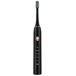 USB Индукционная зарядка электрическая зубная щетка для взрослых sonic вибрации электрическая зубная щетка IPX7 Водонепроницаемый