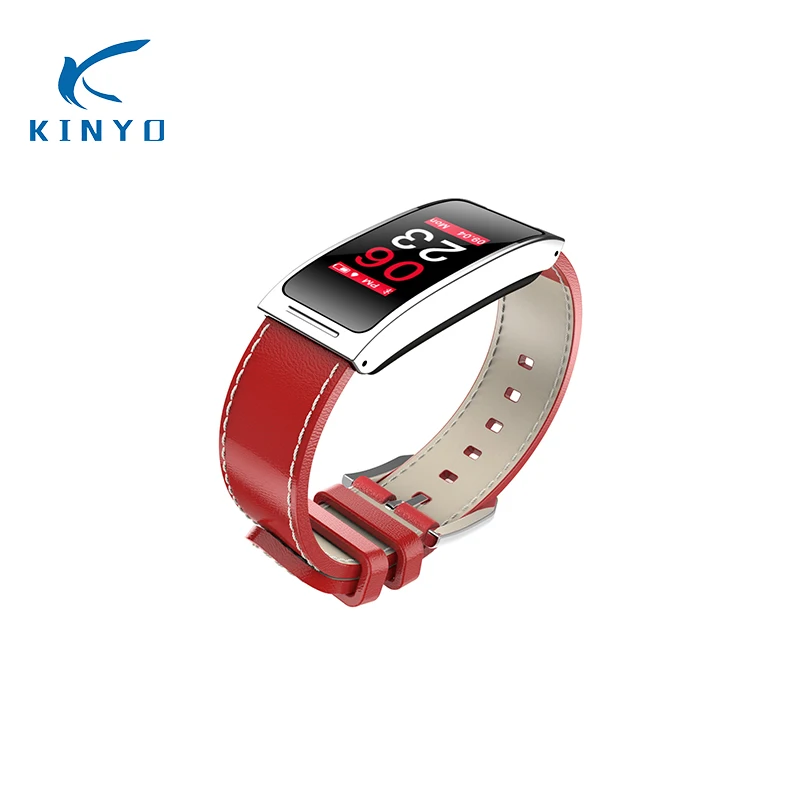 

Women sleep Tracker Smart Bracelet blood pressure Wristband Waterproof bluetooth call weather camera Smartband pk xiomi miband 3