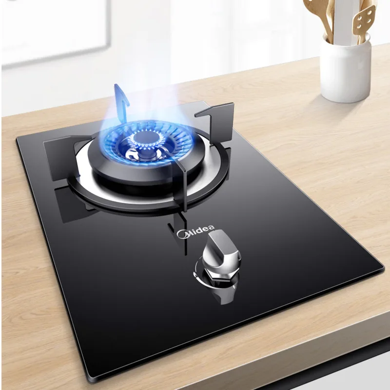 

Stove Natural Gas Gas Cooker Single Stove Household A Kitchen Stove Platform Embedded Fierce Fire Monocular Liquid Gas Cooker