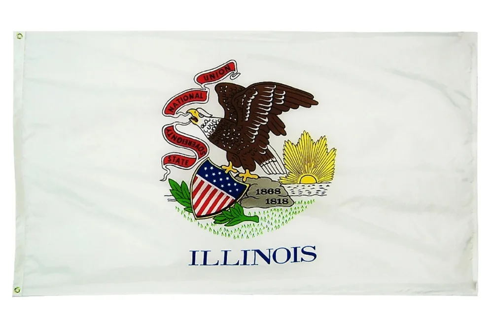 Illinois-Flag