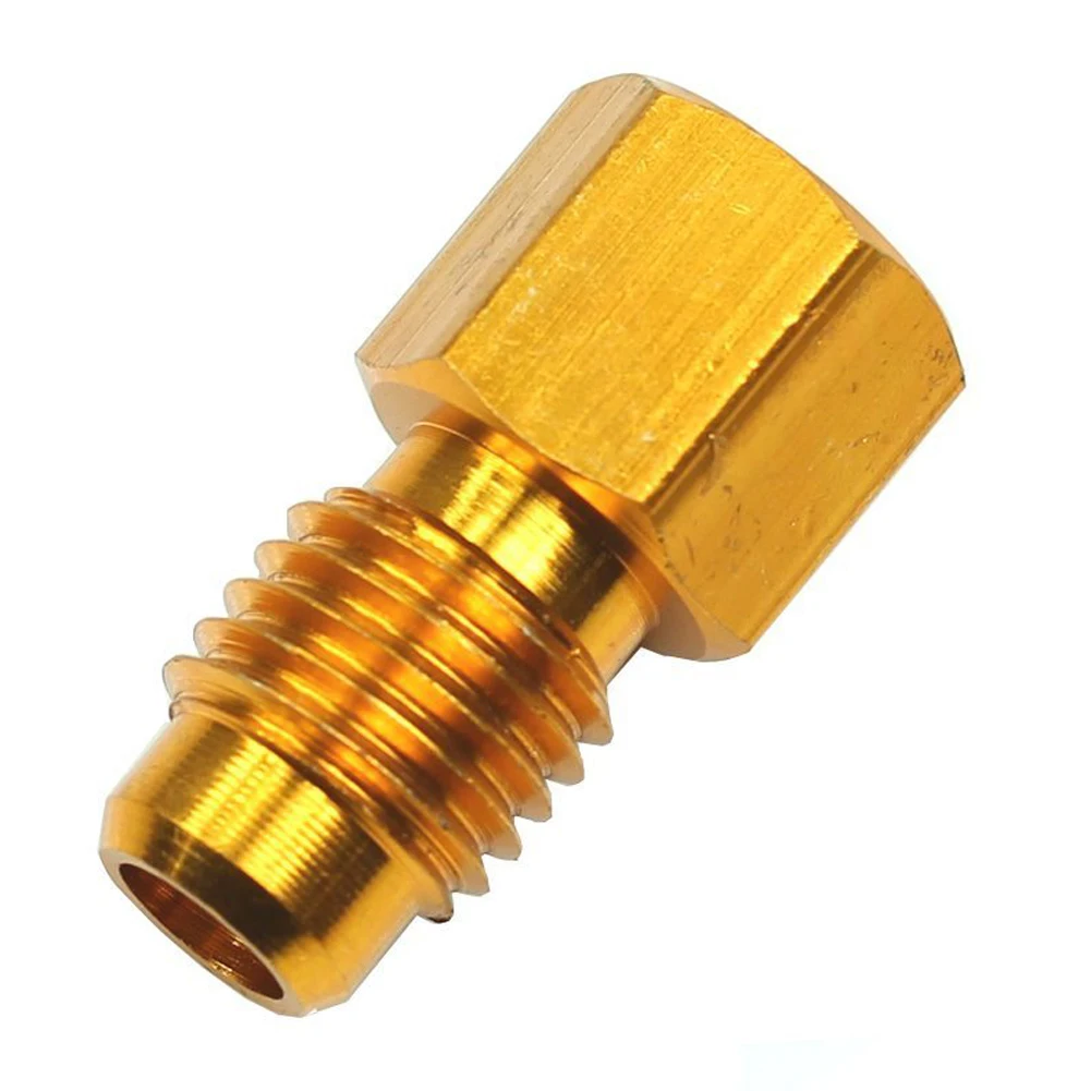 R134a Refrigerant Tank Adapter 1/2'' ACME Female x 1/4'' Male Flare Fitting