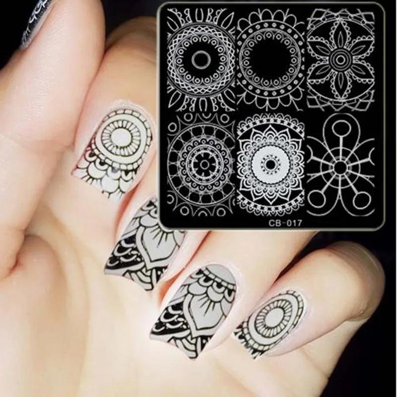 

33 Design Choice Nail Art Stamping Image Plates Line Patterns Stainless Steel High Quality DIY Stamping Template Nail