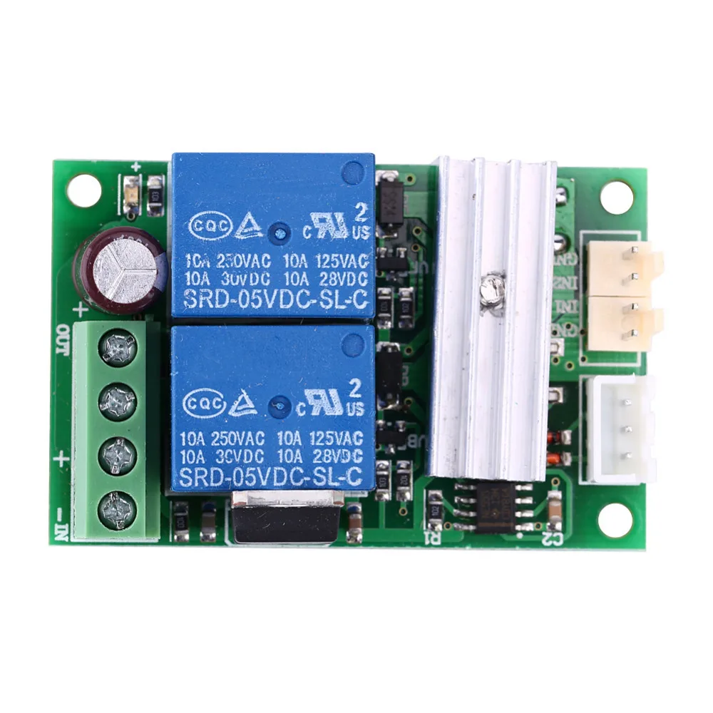 DC 9V 12V 24V 3A Motor Pump Speed Controller PWM Regulator Reversible Switch New