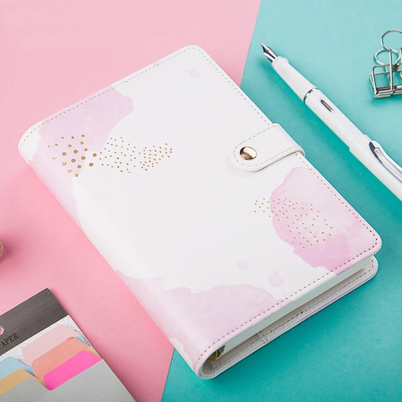 Канцелярский лист Pippie notebook A6 с шестью отверстиями матричный блокнот в сетку Многофункциональный личный дневник/план недели/программа для путешествий