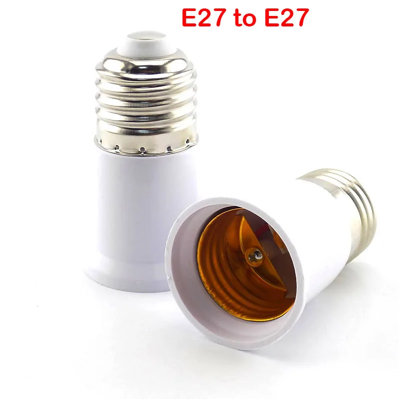 AC E27 для E14 для E12 GU10 B22 адаптер для Светодиодный лампочки База Разъем огнеупорные лампа конвертер преобразования качество держатель ножа
