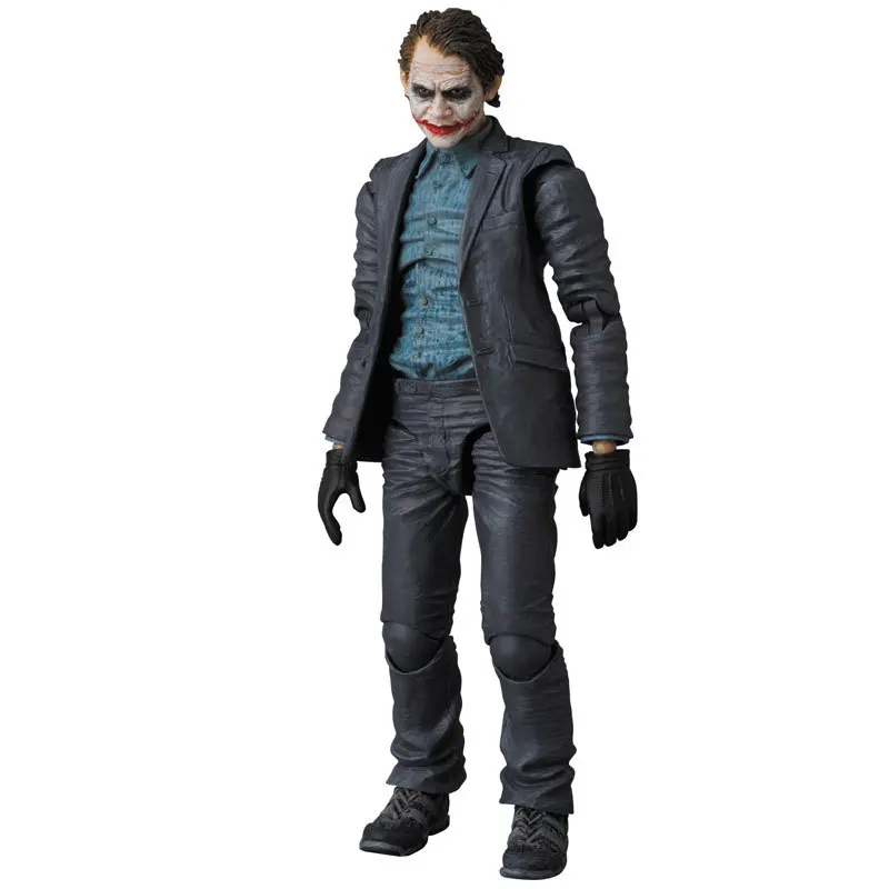 MAFEX NO.015 & 017 Бэтмен Темная ночь Джокер ПВХ экшн фигурка Коллекционная модель