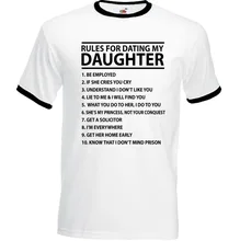 tee shirt zasady randki z moją córką