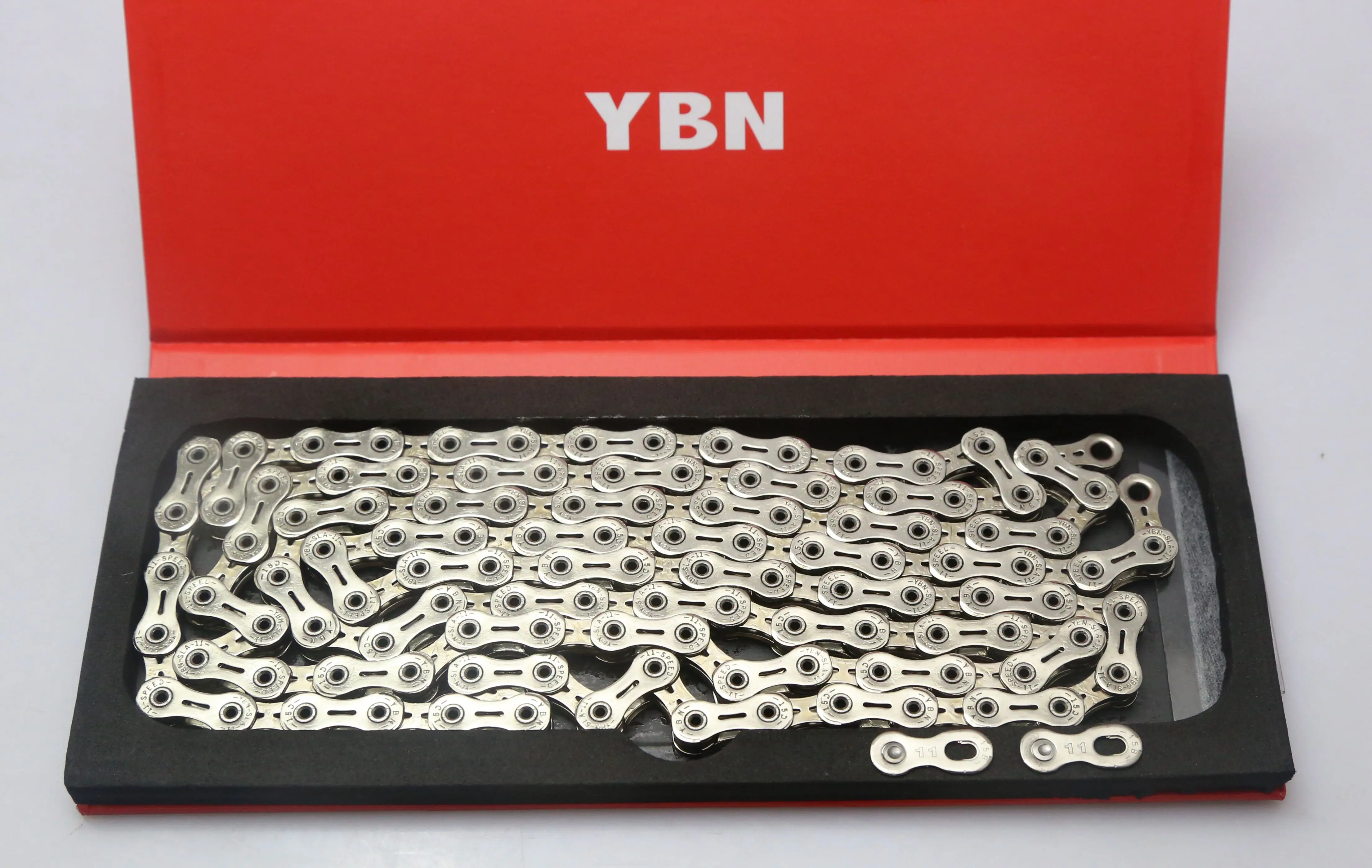 YBN SLA110 Ti 11 h z bisiklet zinciri alt n gumu 116 ba lant AliExpress
