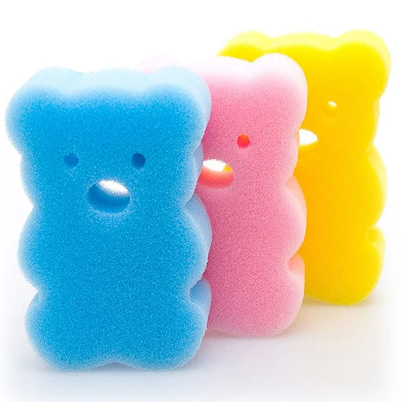 Bath Accessories Baby Infant Shower Faucet Wash Child Brush Bath Brushes Sponges Rub Sponge Cotton Rubbing Body