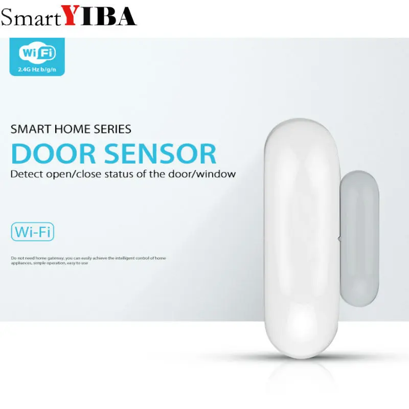Us 16 53 13 Off Smartyiba Wifi Smart Door Window Sensor Wireless App Remote Control For Home Alarm Security In Sensor Detector From Security