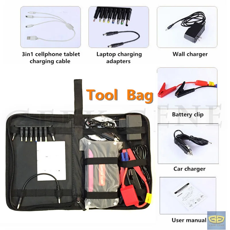 2019 600A Starting Device Car Jump Starter 12V Power Bank Pack Portable Starter Charger for Car Battery Booster Buster Diesel 2019 600A Starting Device Car Jump Starter 12V Power Bank Pack Portable Starter Charger for Car Battery Booster Buster Diesel