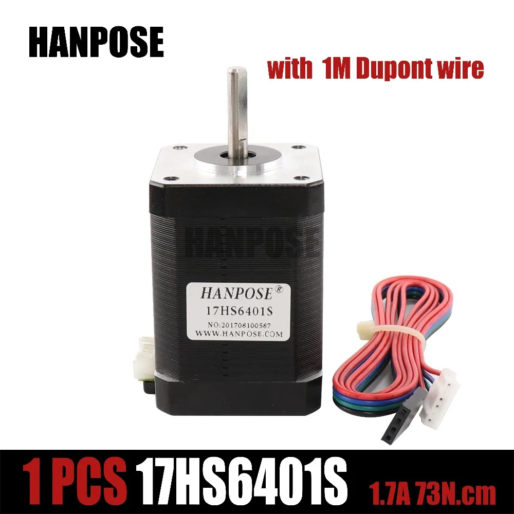 for 3D printer 1pcs nema17 stepper motor 60mm /2-phase hybrid stepper motor (1.7A, 0.73NM, 60mm, 4-wire) stepper motor 17HS6401 for 3D printer 1pcs nema17 stepper motor 60mm /2-phase hybrid stepper motor (1.7A, 0.73NM, 60mm, 4-wire) stepper motor 17HS6401