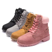 Autumn Winter 2018 New Women Boots Ankle Riding Equestrian Martin Boots High-top Snow Boots Rivet Fashion Lace-up Shoes Woman fedonas new fashion ankle boots for women platforms punk rock night club party shoes woman lace up martin shoes basic boots