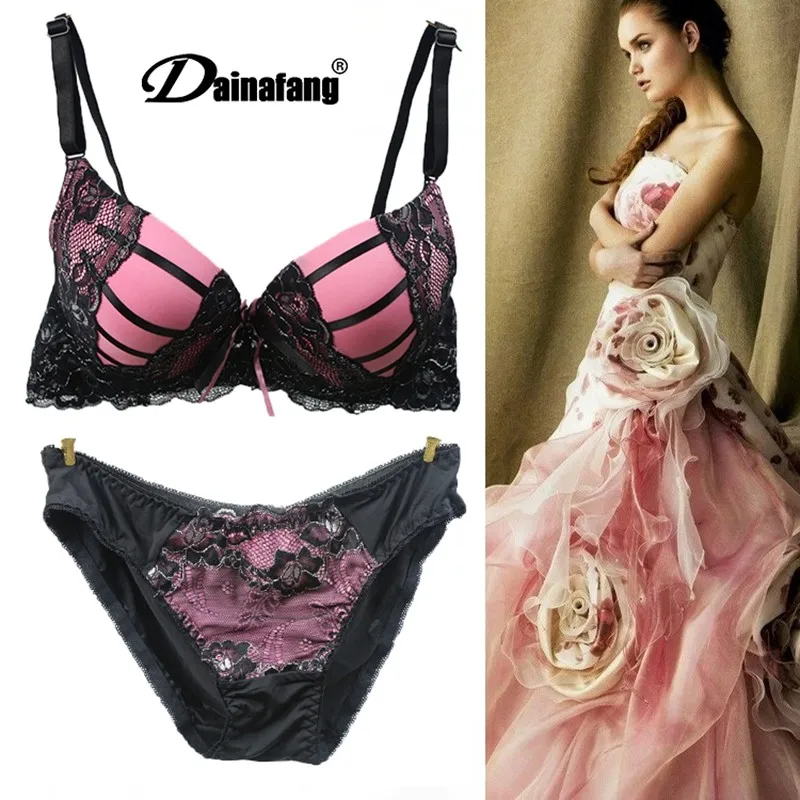 Бюстгальтер женский атласный кружевной с вышивкой без косточек|brassiere set|sexy bras for