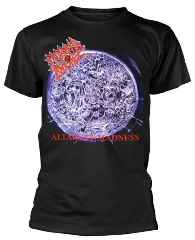 MORBID ANGEL алтари сумасшедшей Футболка-NUOVO E ORIGINALE | Мужская одежда