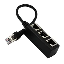 VONETS 1-3 порта RJ45 Ethernet сетевой сплиттер адаптер разъем кабель разъем интерфейс LAN сетевой разъем аксессуары