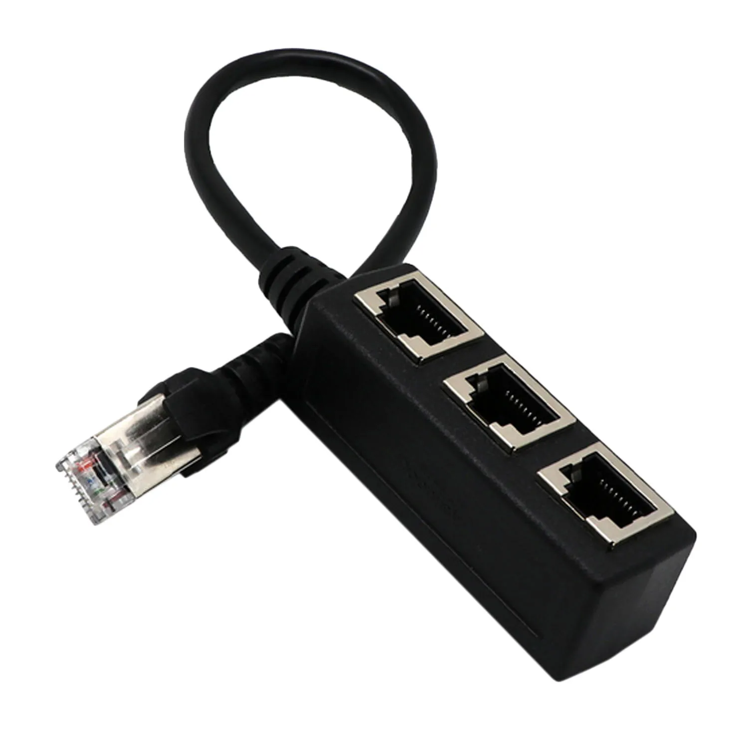Сетевой Разветвитель RJ45 VONETS переходник с 1 на 3 порта разъем для кабеля аксессуары
