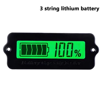 

12V-48V Lead-acid Lithium Blue LCD Voltmeter Meter Battery Capacity Tester Indicator Monitor Analyzer 12V 24v 36v 48v Car
