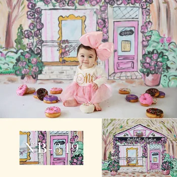 

Photography background Ballet Newborn Baby Shower Birthday Party Photo Background for Children Backdrops Studio