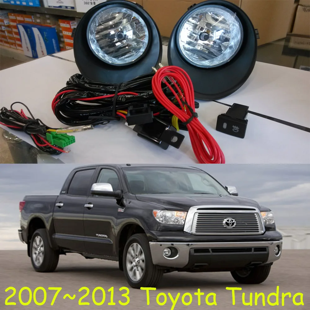 Туманные фары Tundra 2007 ~ 2013/2014 2016 Бесплатная доставка! vios corolla camry Hiace sienna yaris