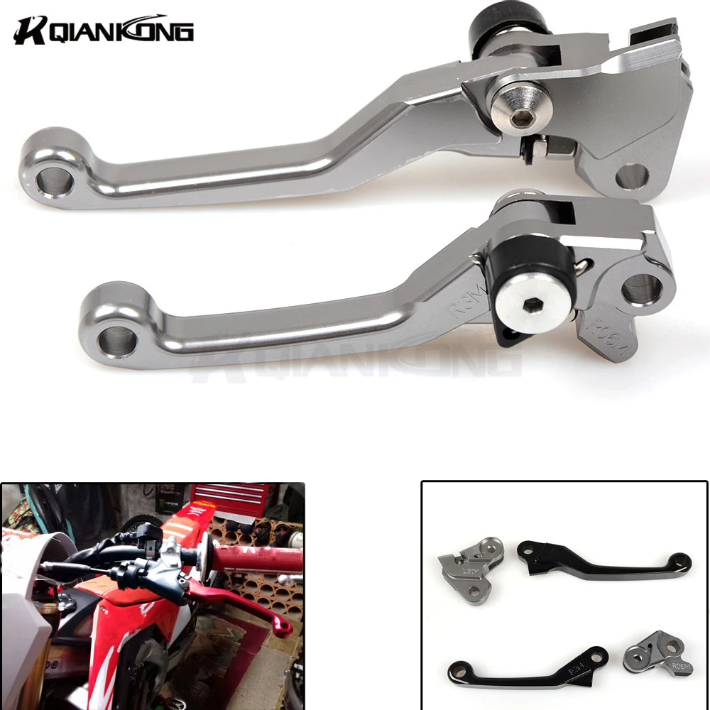 

For HONDA CRF250R CRF 250R CRF450R CRF 450R 2007 2008 2009 2000 2010 2011 2012 2013-16 CNC Pivot Brake Clutch Levers 8 Colors