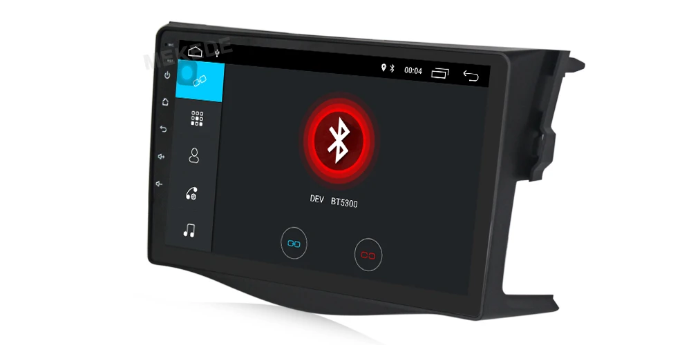 Cheap mekede Android 8.1 car dvd player for Toyota RAV4 Rav 4 2007 2008 2009 2010 2011 2 din 1024*600 gps navigation wifi 4 core 15
