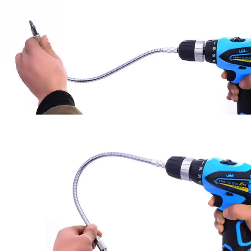 Electrical Drilling Tool Parts Metal Cardan Soft Shaft Screwdriver Set