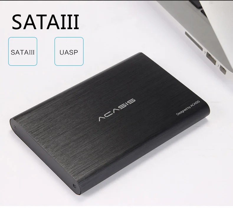 Acasis'devices 2.5 polegadas 2tb 1tb 500gb 320gb
