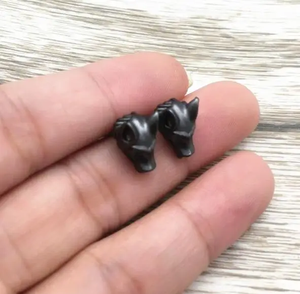 1 шт. норвежские антикварные серебряные скандинавские серьги-гвоздики животные Викинг-Волк фенрисульфр мужские серьги-гвоздики женские модные ювелирные изделия