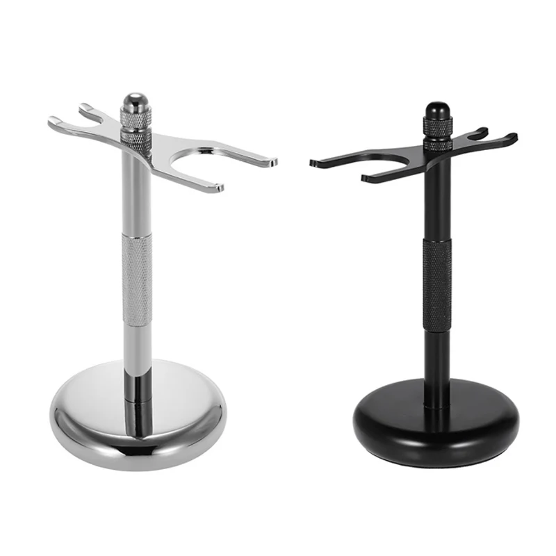 Men Razor Holder Stainless Steel Shaving Brush Stand Safety Razor