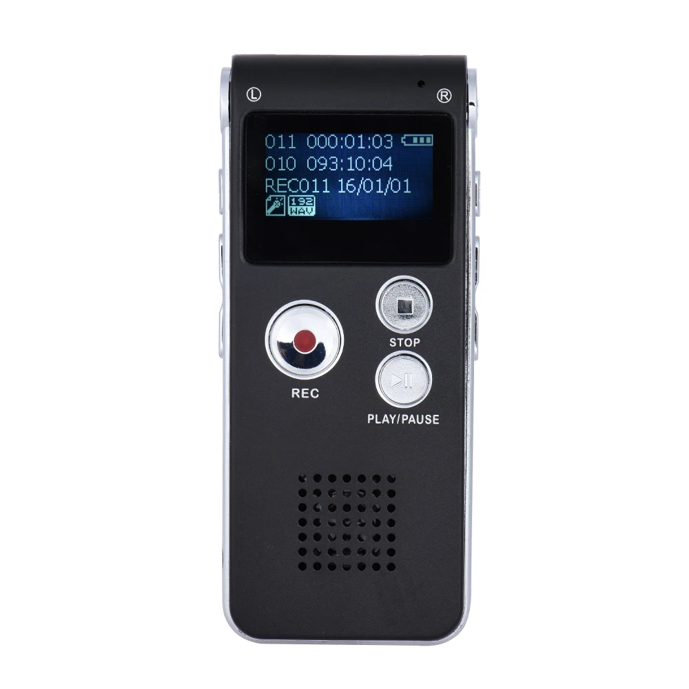 SK 012 8GB Диктофон USB Профессиональный диктофон цифровой Аудио с WAV MP3 плеером VAR