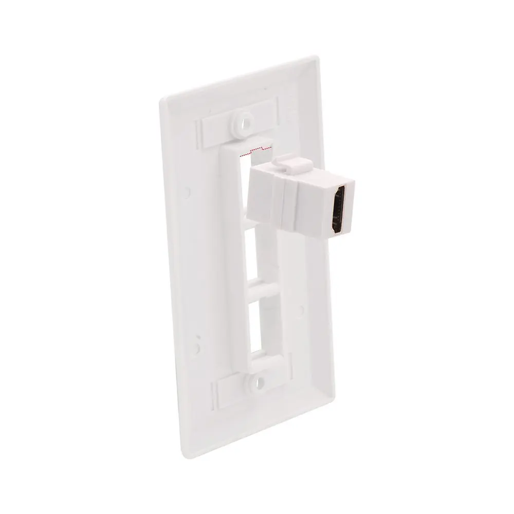 3 Порты и разъёмы HDMI keystone jack cat6 муфта RG6 F разъем вставьте плиту стены (CAT 6/F