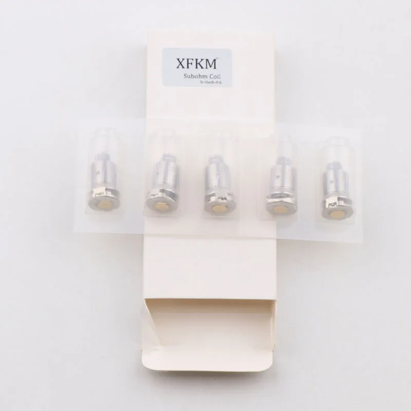

XFKM Ceramic Replacement Coil Head 1.4ohm 0.6ohm Mesh Coil Vape for Nod Pod Atomizer Vape Tank Electronic Cigarette