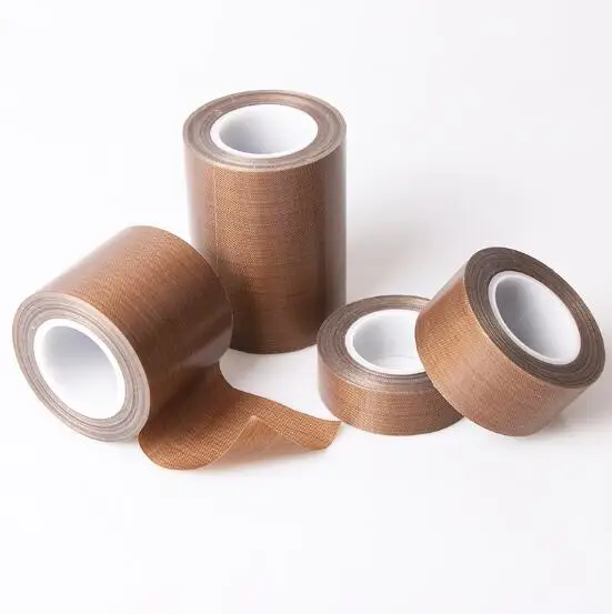 

13mm-50mm 300 degree resistant high temperature adhesive cloth insulation vacuum sealing machine teflon tape