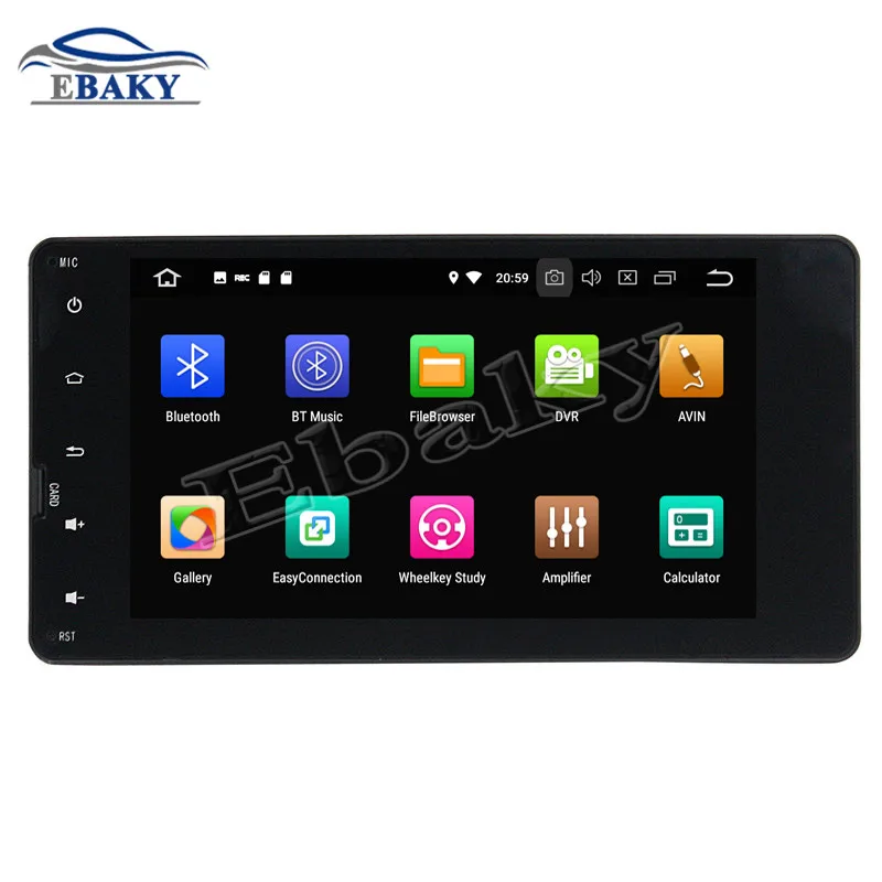Excellent NaviTopia 7inch 4GB RAM 64GB ROM Octa Core Android 9.0 Car DVD Radio For Mitsubishi Outlander 2014 full touch GPS/wifi/Bluetooth 1