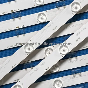 

1set=10Pieces LED Backlight chang hong UD49D6000i = 49D2000 bar light SVJ490A19 LB-M490U14-E1-L-SE2 LB-M490U14-E1-L-SE1