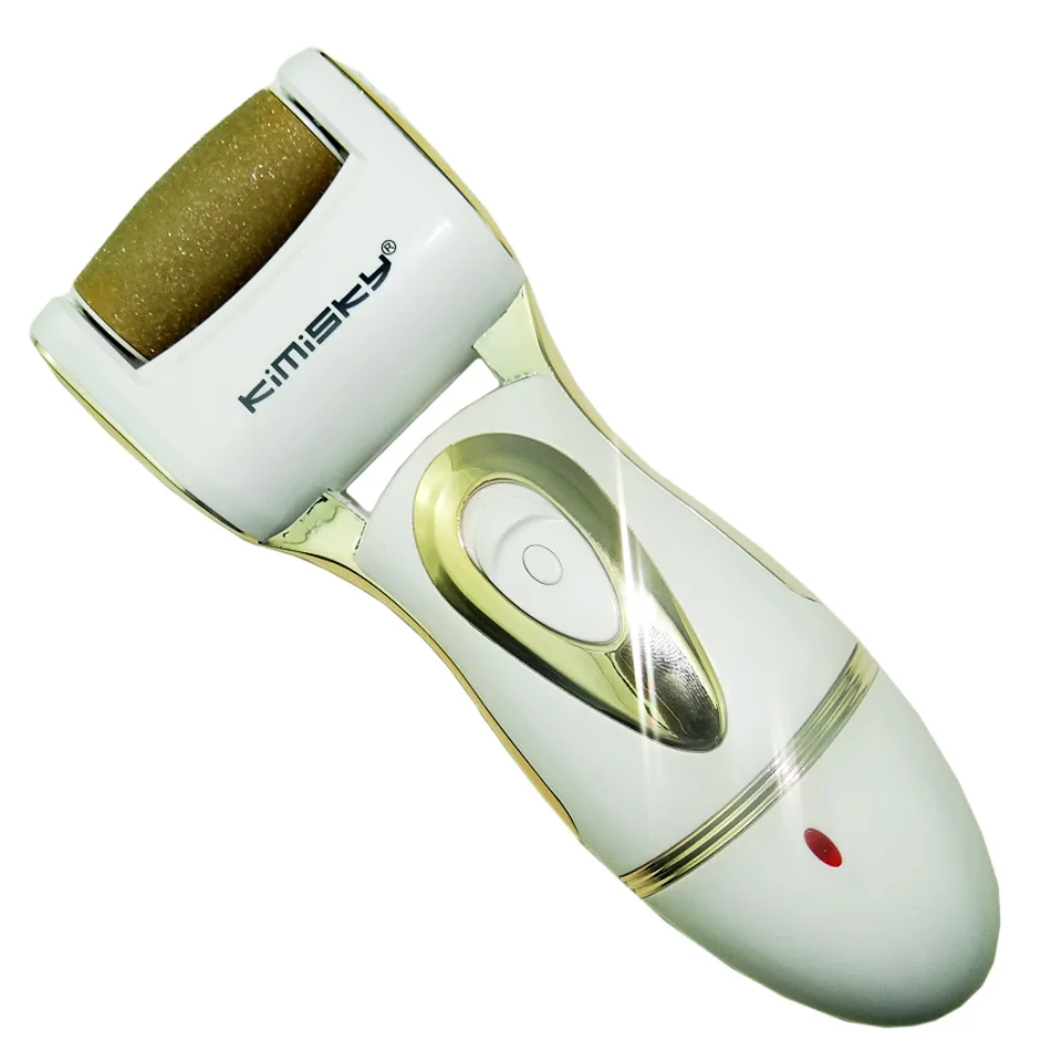 Ferramenta de Cuidados com os Pés pé para pé Pele + 5 Ouro Ferramentas Pedicure Elétrica Pedicura Veludo Suave Máquina Calo Removedor Arquivo Calcanhar Cabeças 19 com os pés pedicura veludo suave máquina